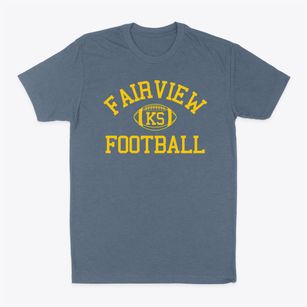 Fairview Kansas Football Classic Dad T-Shirt