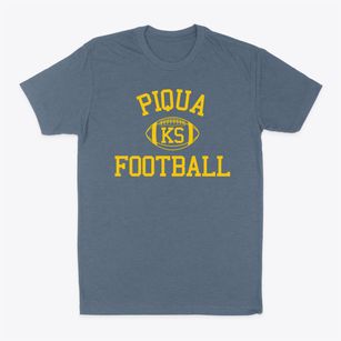 Piqua Kansas Football Classic Dad T-Shirt