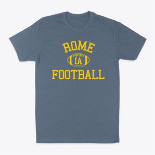 Rome Iowa Football Classic Dad T-Shirt