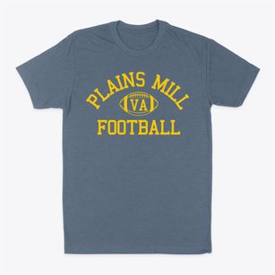 Plains Mill Virginia Football Classic Dad T-Shirt
