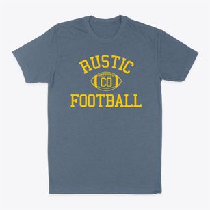 Rustic Colorado Football Classic Dad T-Shirt