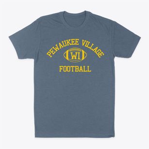 Pewaukee Village Wisconsin Football Classic Dad T-Shirt