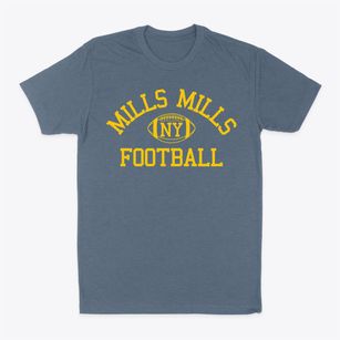 Mills Mills New York Football Classic Dad T-Shirt
