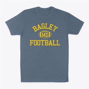 Bagley Maryland Football Classic Dad T-Shirt