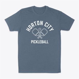 Horton City Pennsylvania Pickleball Classic Dad T-Shirt