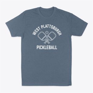 West Plattsburgh New York Pickleball Classic Dad T-Shirt