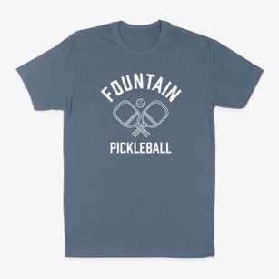 Fountain Florida Pickleball Classic Dad T-Shirt
