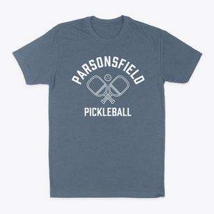 Parsonsfield Maine Pickleball Classic Dad T-Shirt