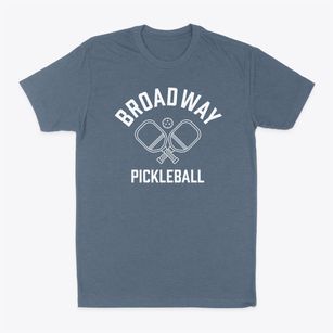 Broadway North Carolina Pickleball Classic Dad T-Shirt