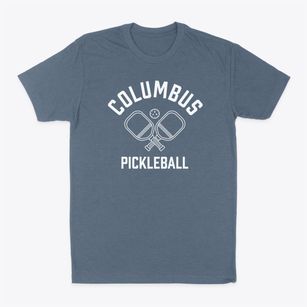 Columbus New York Pickleball Classic Dad T-Shirt