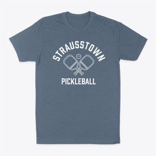 Strausstown Pennsylvania Pickleball Classic Dad T-Shirt