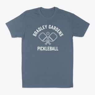 Bradley Gardens New Jersey Pickleball Classic Dad T-Shirt