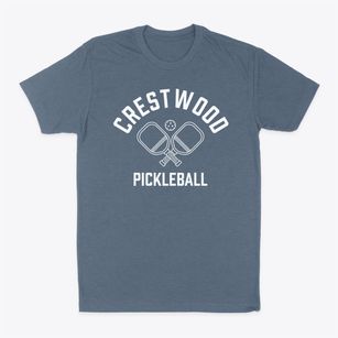 Crestwood Missouri Pickleball Classic Dad T-Shirt