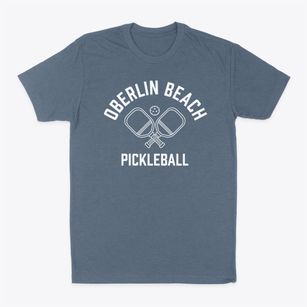 Oberlin Beach Ohio Pickleball Classic Dad T-Shirt