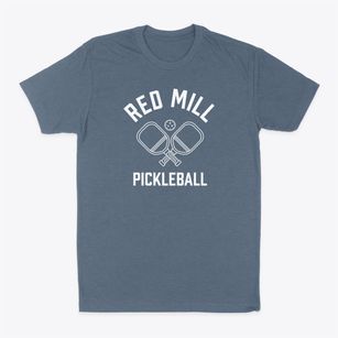 Red Mill New Jersey Pickleball Classic Dad T-Shirt