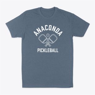 Anaconda Montana Pickleball Classic Dad T-Shirt