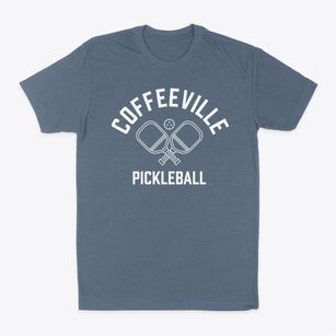 Coffeeville Arkansas Pickleball Classic Dad T-Shirt