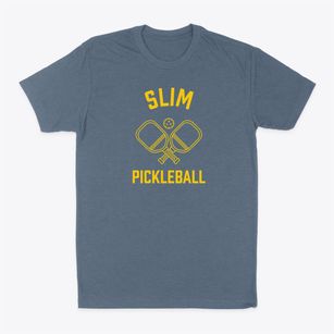 Slim Oklahoma Pickleball Classic Dad T-Shirt