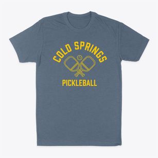Cold Springs North Carolina Pickleball Classic Dad T-Shirt