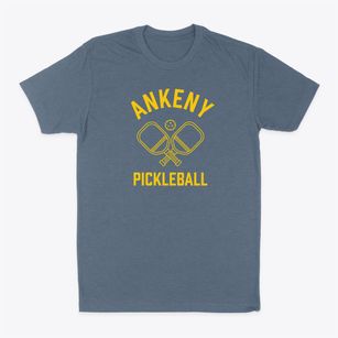 Ankeny Iowa Pickleball Classic Dad T-Shirt