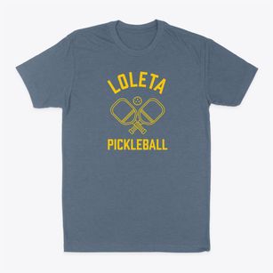 Loleta California Pickleball Classic Dad T-Shirt