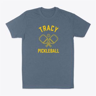 Tracy Missouri Pickleball Classic Dad T-Shirt