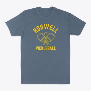 Roswell Ohio Pickleball Classic Dad T-Shirt