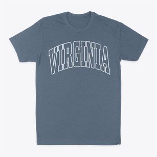  Virginia Trendy State Classic Dad T-Shirt