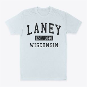 Laney Wisconsin Classic Established Classic Dad T-Shirt