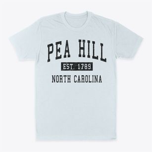 Pea Hill North Carolina Classic Established Classic Dad T-Shirt