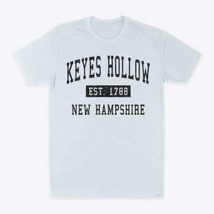 Keyes Hollow New Hampshire Classic Established Classic Dad T-Shirt