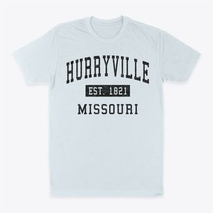 Hurryville Missouri Classic Established Classic Dad T-Shirt