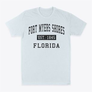 Fort Myers Shores Florida Classic Established Classic Dad T-Shirt