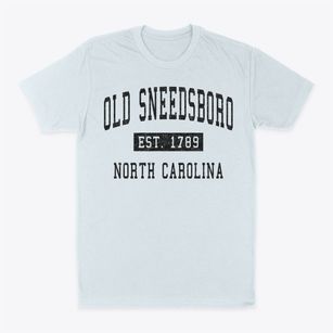 Old Sneedsboro North Carolina Classic Established Classic Dad T-Shirt