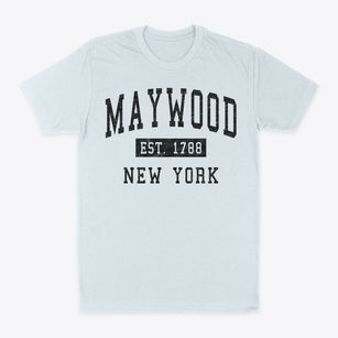 Maywood New York Classic Established Classic Dad T-Shirt