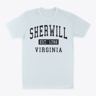 Sherwill Virginia Classic Established Classic Dad T-Shirt