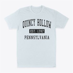 Quincy Hollow Pennsylvania Classic Established Classic Dad T-Shirt