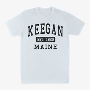 Keegan Maine Classic Established Classic Dad T-Shirt