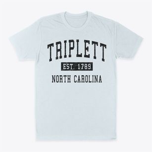 Triplett North Carolina Classic Established Classic Dad T-Shirt