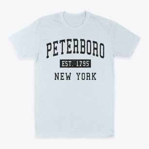 Peterboro New York Classic Established Classic Dad T-Shirt