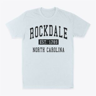 Rockdale North Carolina Classic Established Classic Dad T-Shirt
