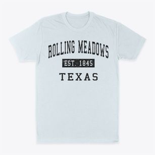 Rolling Meadows Texas Classic Established Classic Dad T-Shirt