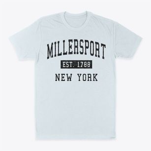 Millersport New York Classic Established Classic Dad T-Shirt
