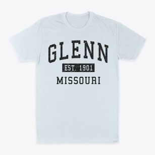 Glenn Missouri Classic Established Classic Dad T-Shirt