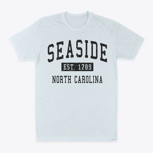 Seaside North Carolina Classic Established Classic Dad T-Shirt