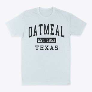 Oatmeal Texas Classic Established Classic Dad T-Shirt