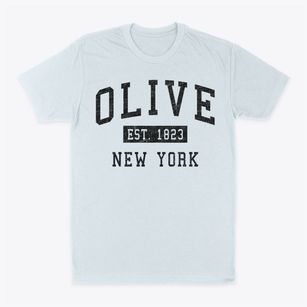 Olive New York Classic Established Classic Dad T-Shirt