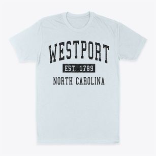 Westport North Carolina Classic Established Classic Dad T-Shirt