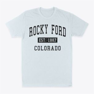 Rocky Ford Colorado Classic Established Classic Dad T-Shirt