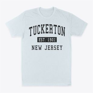 Tuckerton New Jersey Classic Established Classic Dad T-Shirt